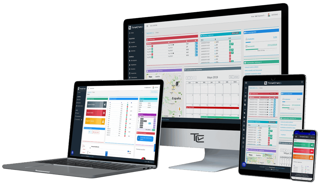 aplicación de registro horario